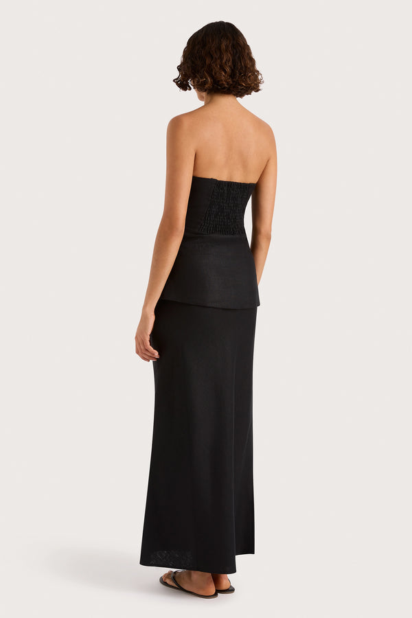 Faithfull The Brand Faye Skirt Black