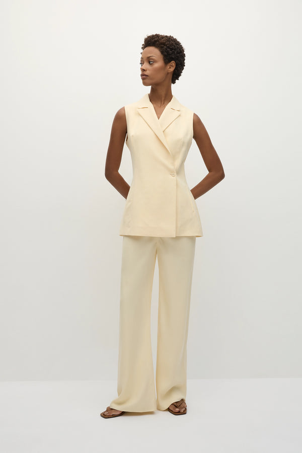 faithfull the brand Florine Pant Butter