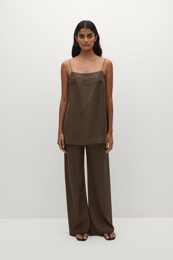 faithfull the brand Florine Pant Forest