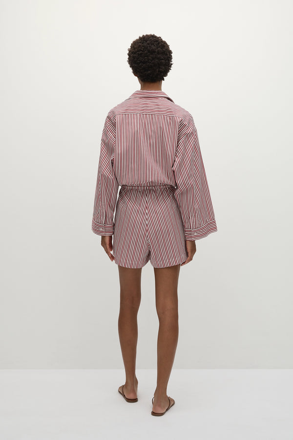 Faithfull The Brand Freja Playsuit Clare Stripe
