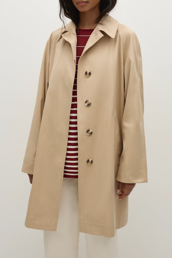 Faithfull The Brand Henrik Coat Fawn