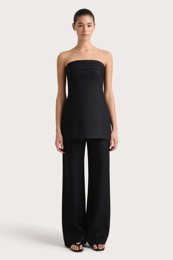 faithfull the brand Ilride Pant Black - Final Sale