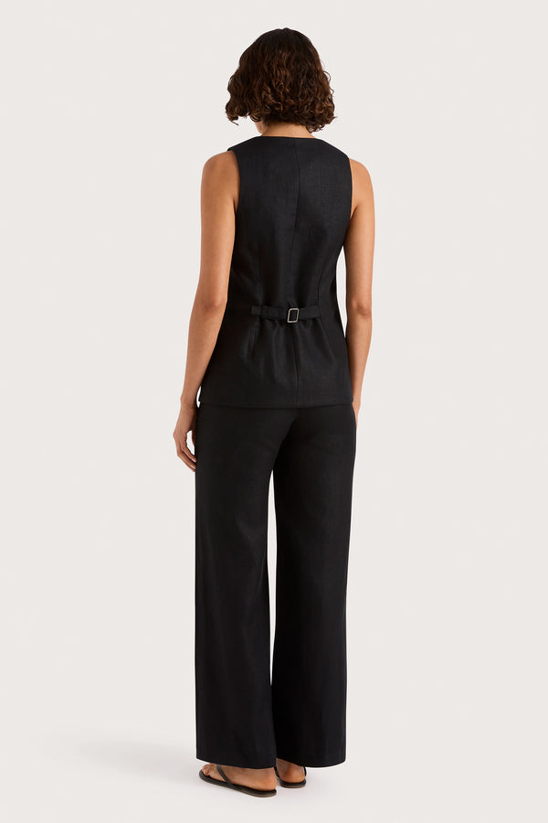 Faithfull The Brand Jackie Vest Black