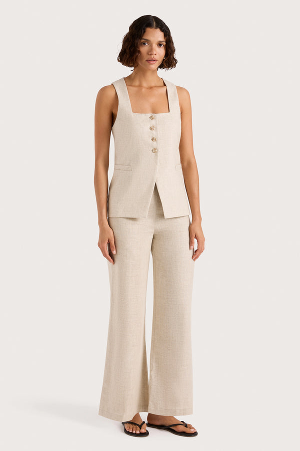 Faithfull The Brand Jackie Vest Natural