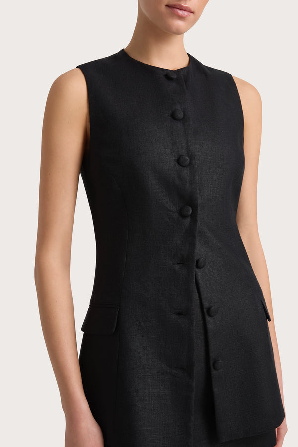 Faithfull The Brand Jane Vest Black