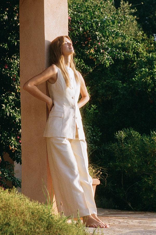 Faithfull The Brand Jane Vest Butter