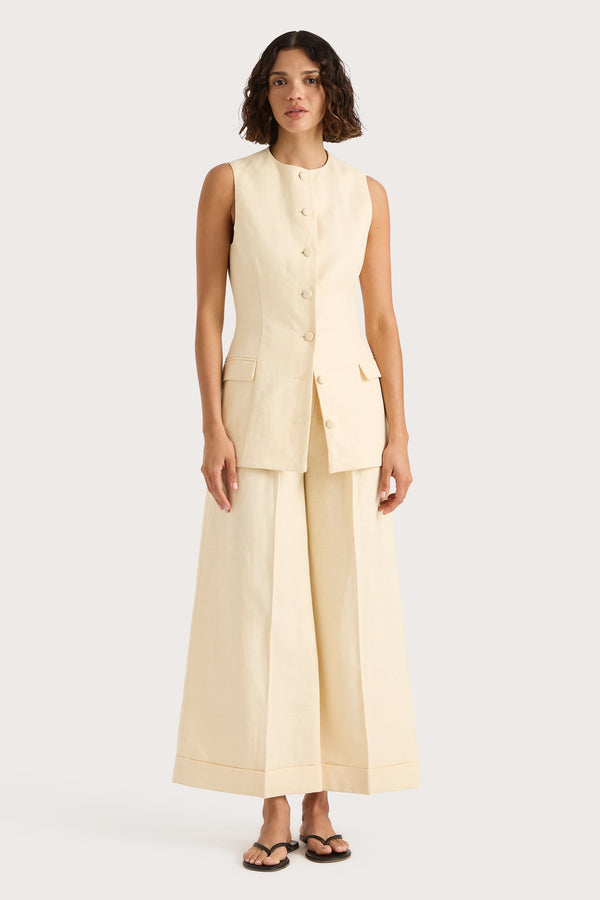 Faithfull The Brand Jane Vest Butter