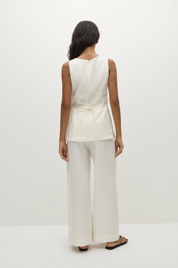 Faithfull The Brand Joan Top White