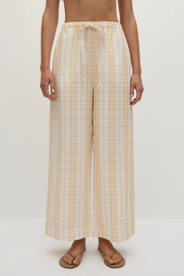 Faithfull The Brand Jones Pant Piato Check