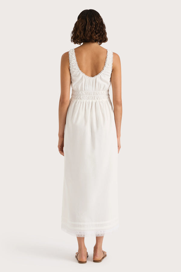 Faithfull The Brand Juliet Dress White
