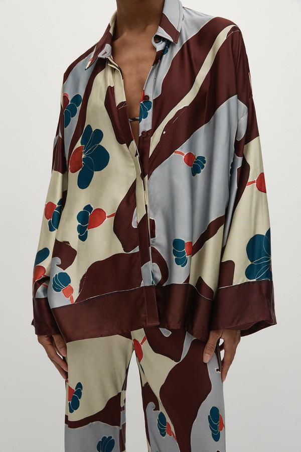 Faithfull The Brand Karys Shirt Mandraki Floral