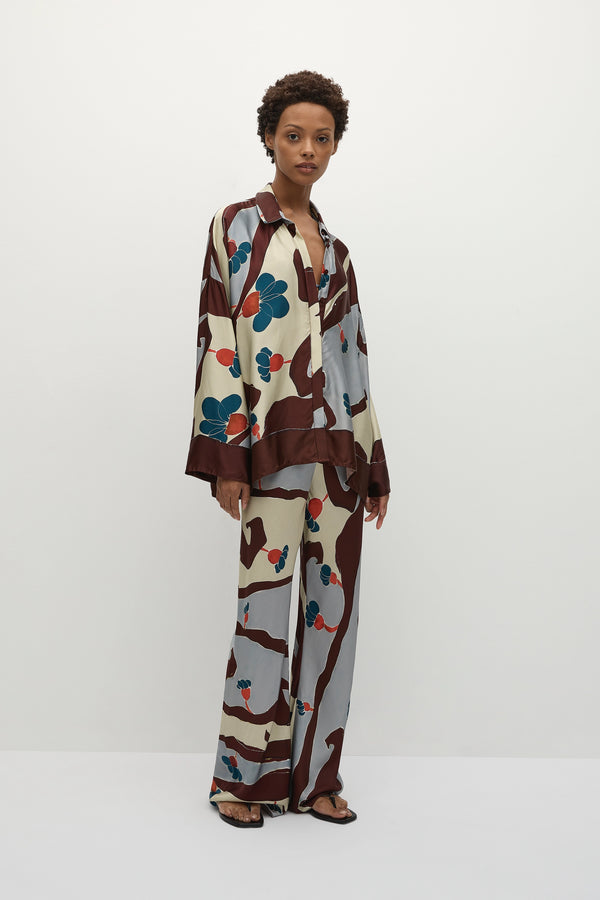 Faithfull The Brand Karys Shirt Mandraki Floral