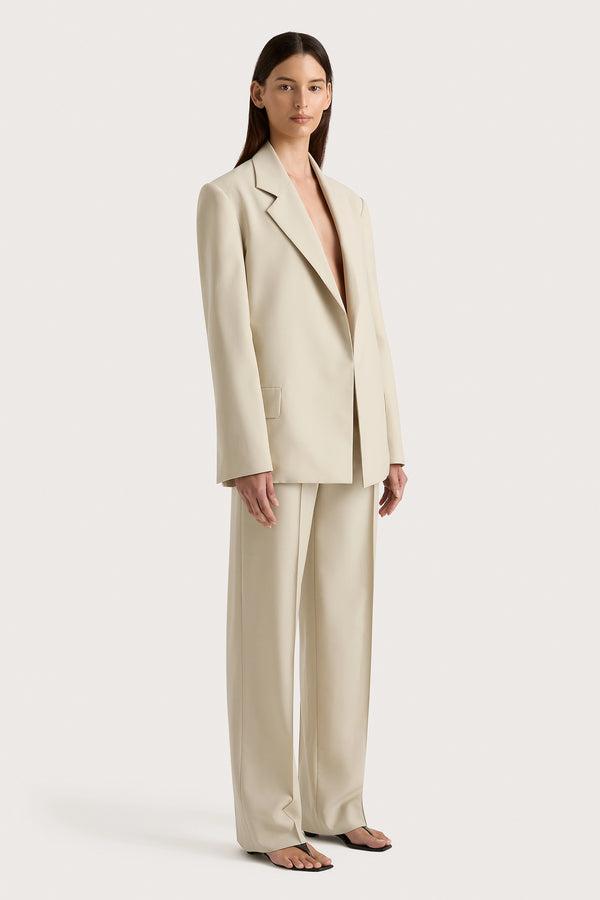 Faithfull The Brand Lena Blazer Beige - Final Sale
