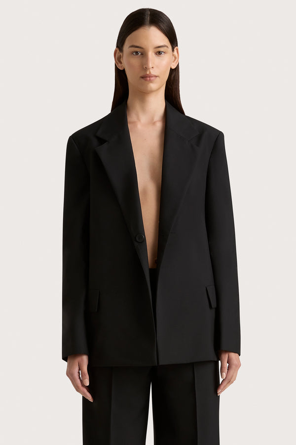 Faithfull The Brand Lena Blazer Black - Final Sale