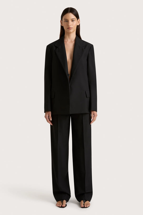 faithfull the brand Lena Blazer Black - Final Sale