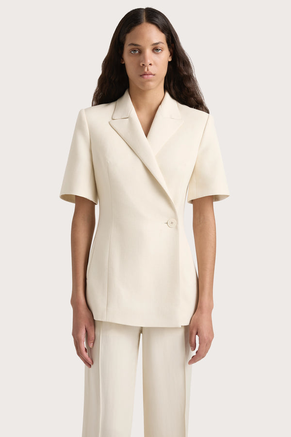 Faithfull The Brand Lenza Trouser Beige - Final Sale