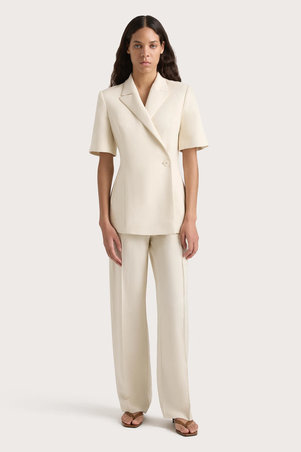 faithfull the brand Lenza Trouser Beige - Final Sale