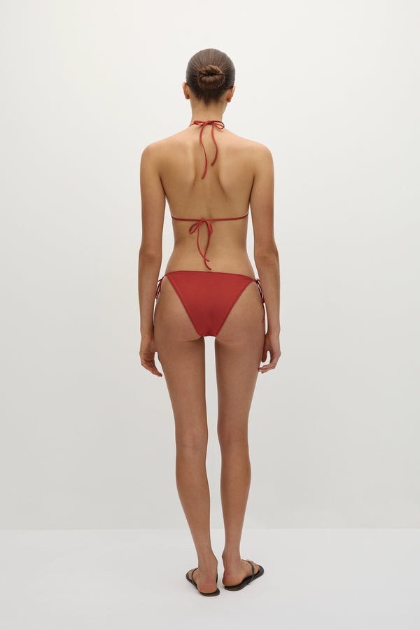 Faithfull The Brand Leo Bikini Bottom Amber