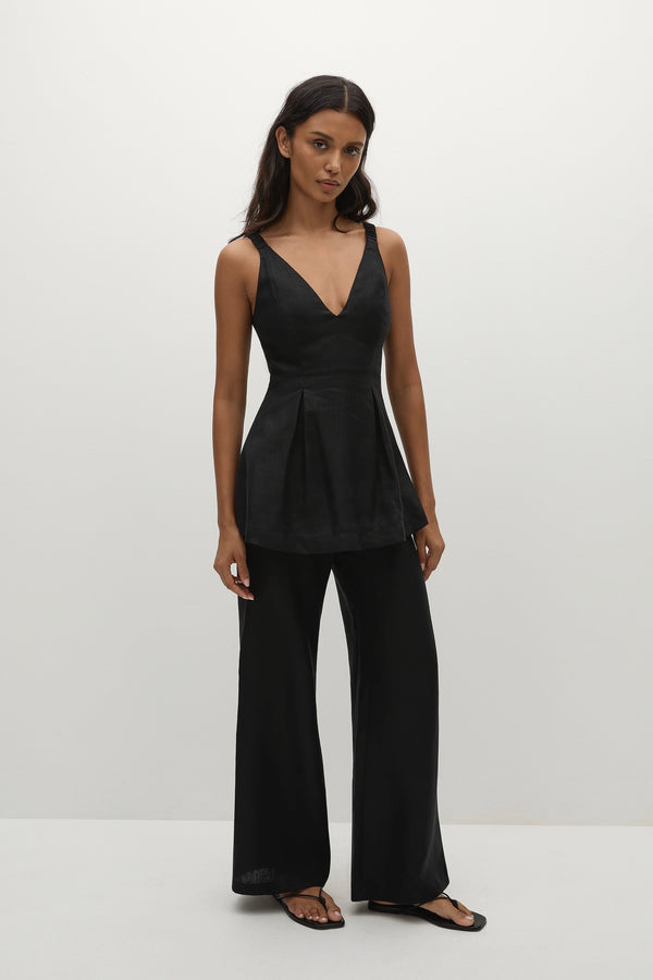 Faithfull The Brand Lulea Pant Black