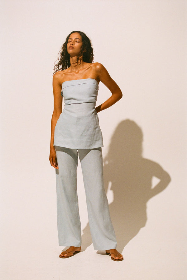 Faithfull The Brand Lulea Pant Sky Blue