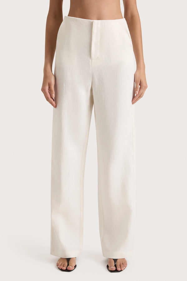 Faithfull The Brand Lulea Pant White - Final Sale
