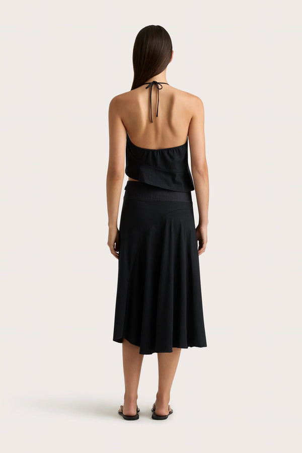 Faithfull The Brand Maceio Skirt Black - Final Sale