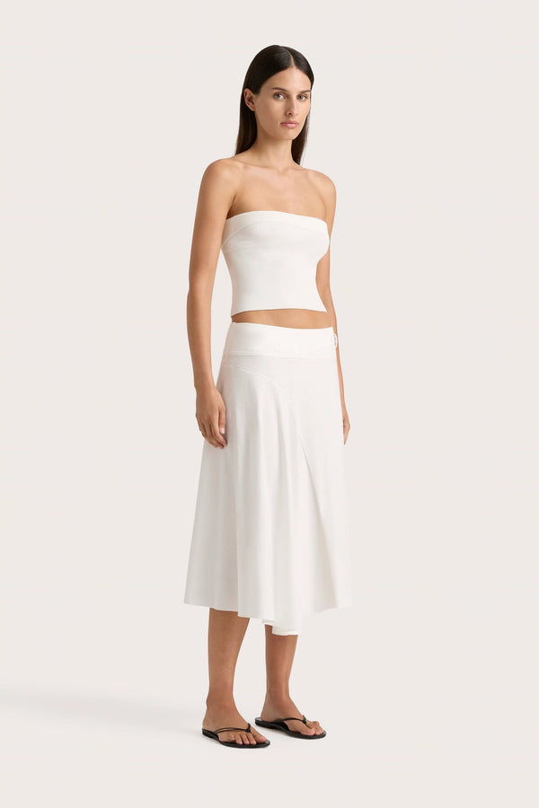 Faithfull The Brand Maceio Skirt White - Final Sale