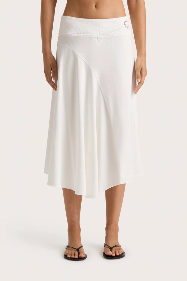 Faithfull The Brand Maceio Skirt White - Final Sale