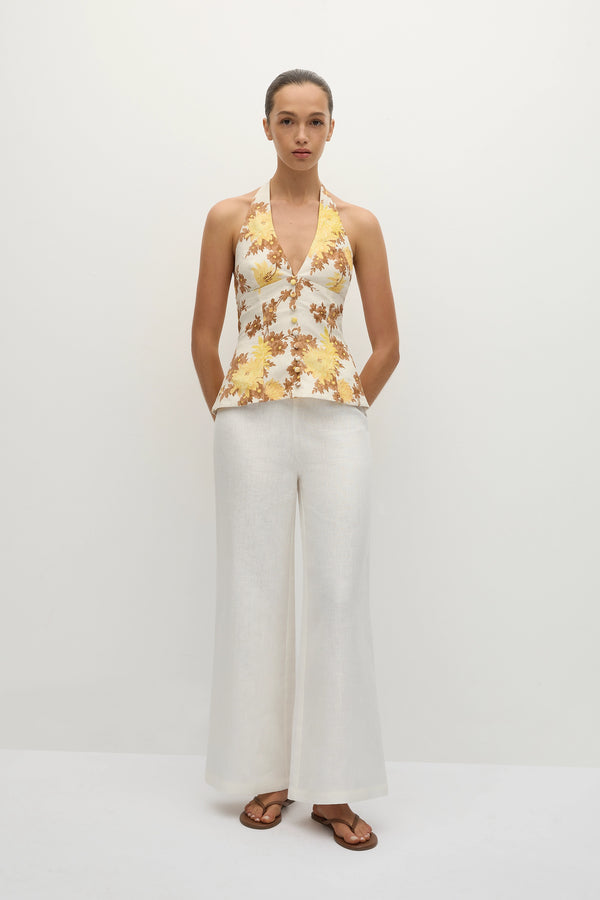 faithfull the brand Marie Top Midsummer Floral