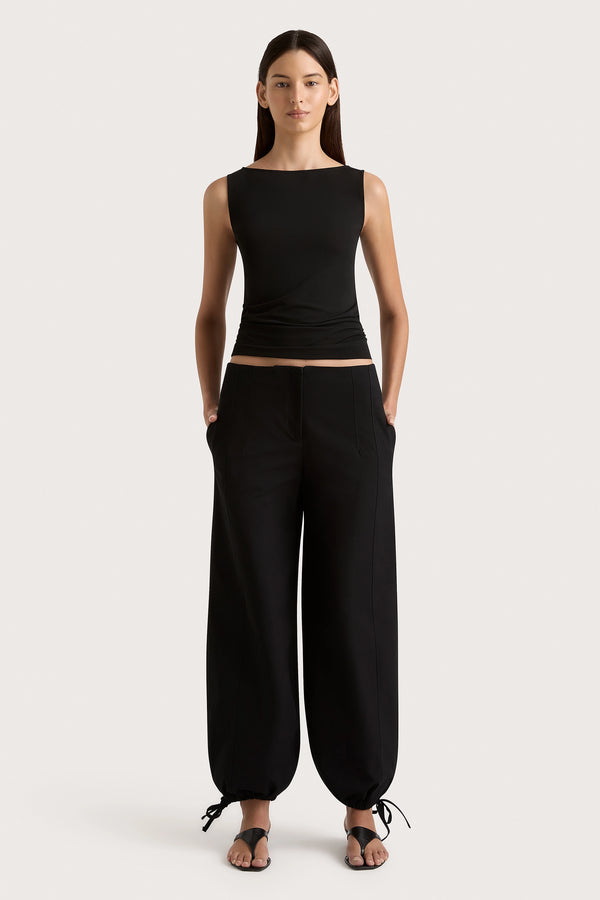 Faithfull The Brand Marmo Pant Black - Final Sale
