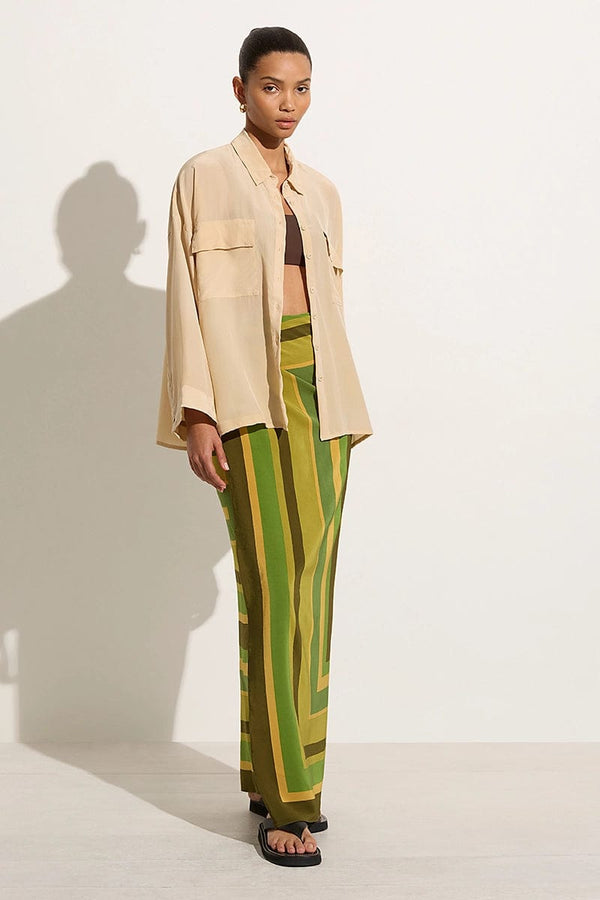 faithfull the brand Martim Shirt Creme - Final Sale