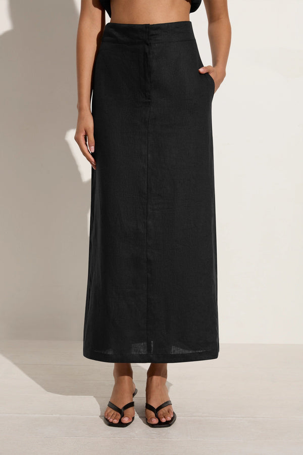 Faithfull The Brand Nelli Skirt Black - Final Sale