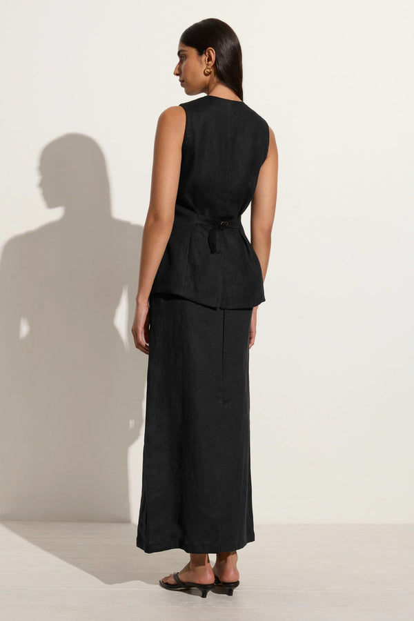 Faithfull The Brand Nelli Skirt Black - Final Sale