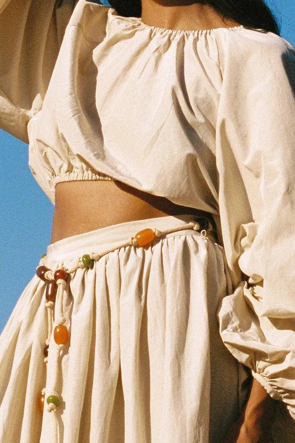 Faithfull The Brand Pereira Top Creme - Final Sale