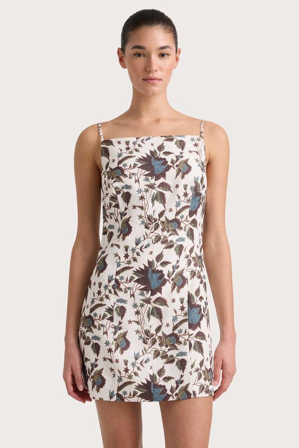 Faithfull The Brand Poet Mini Dress Linnea