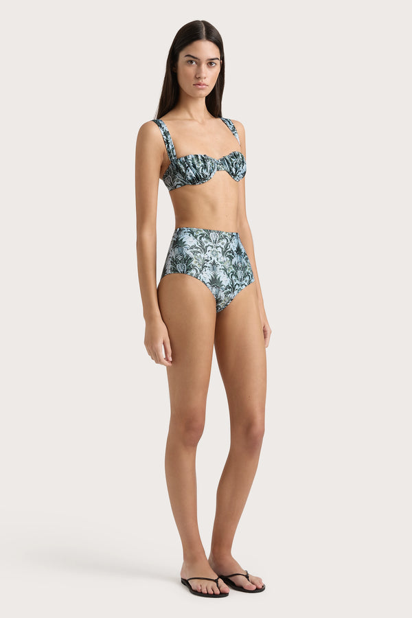 Faithfull The Brand Reyes Bikini Bottom Aurora
