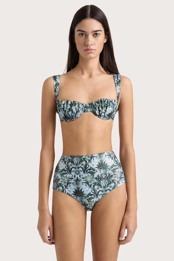 Faithfull The Brand Reyes Bikini Bottom Aurora