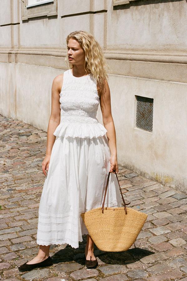 Faithfull The Brand Ruth Skirt White