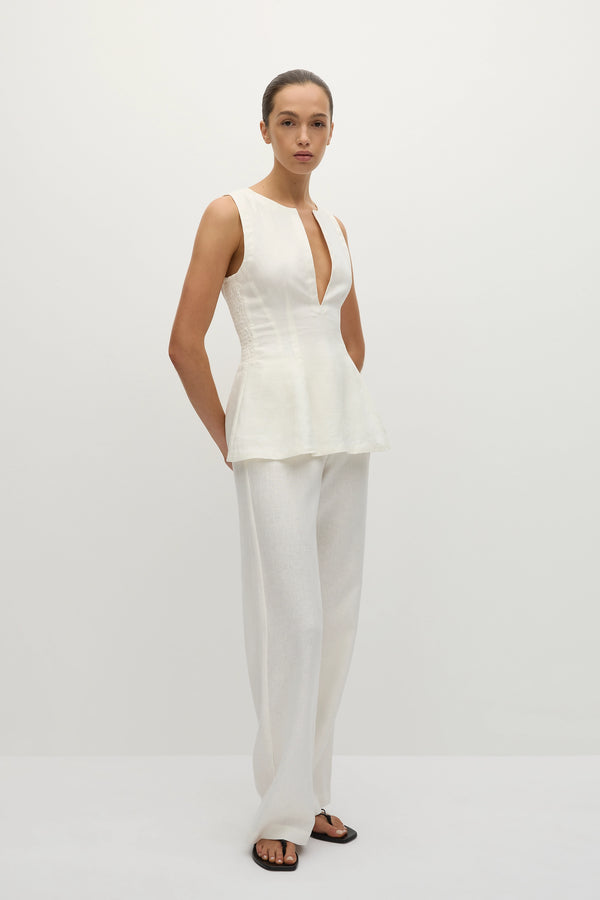 Faithfull The Brand Sanne Pant White