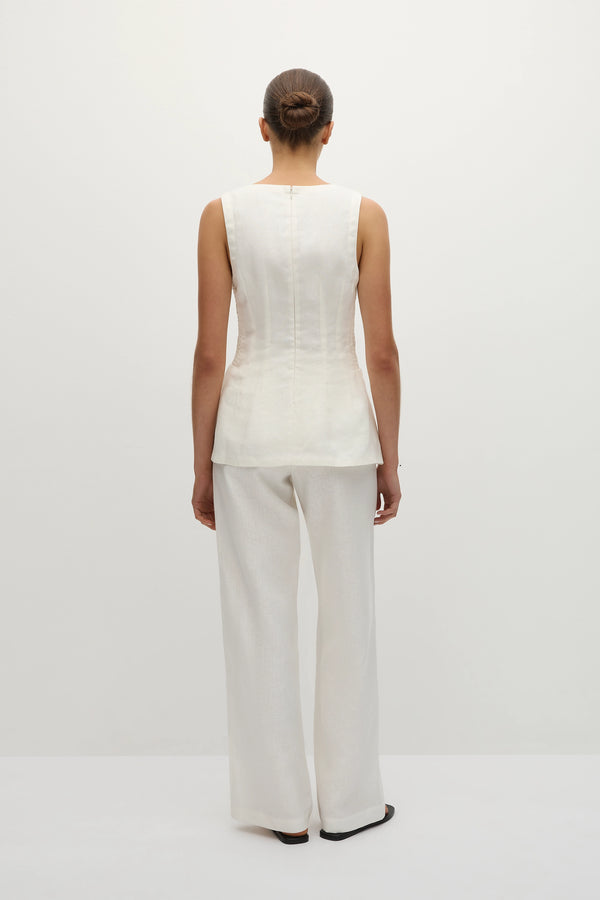 Faithfull The Brand Sanne Pant White