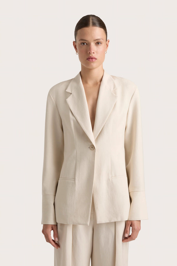 Faithfull The Brand Soleil Blazer Sand - Final Sale