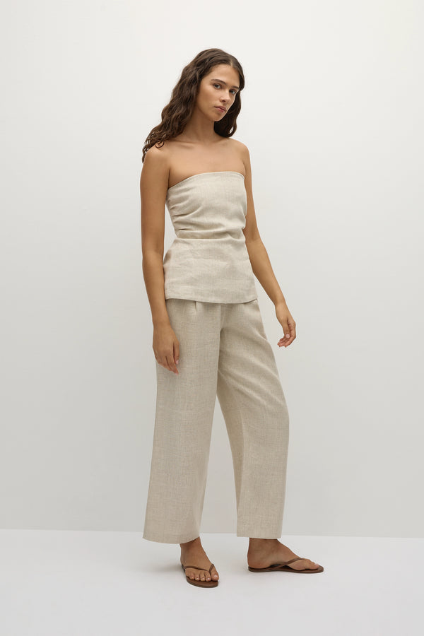 Faithfull The Brand Stevie Trouser Natural