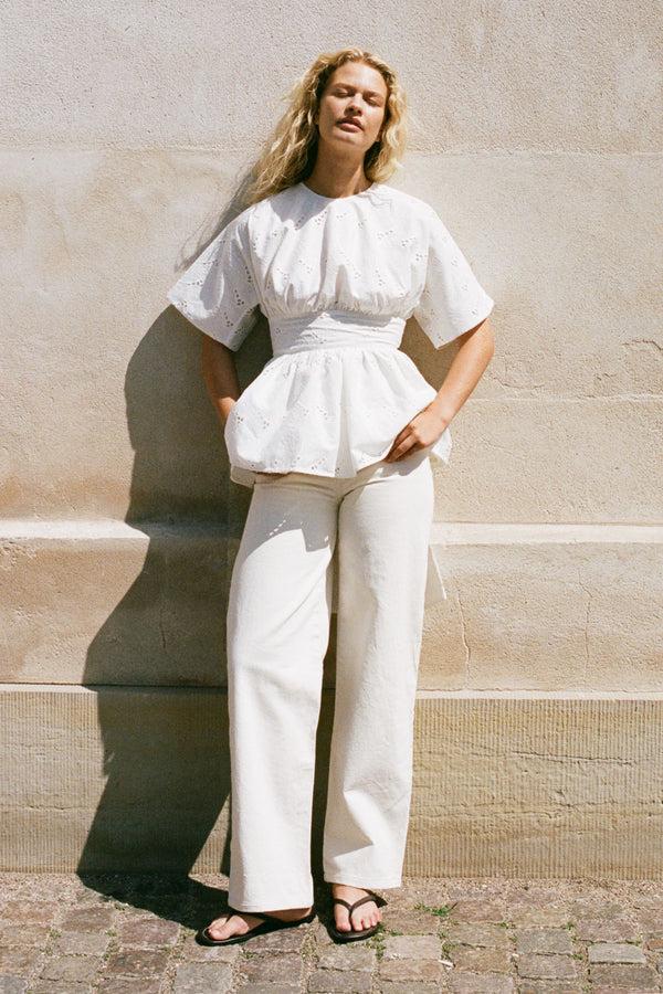 Faithfull The Brand Straight Jean Ecru