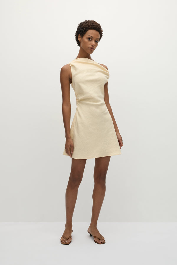 Faithfull The Brand Suis Mini Dress Butter