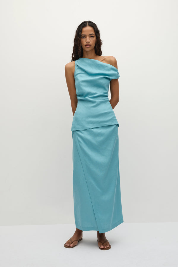 faithfull the brand Suis Skirt Iris