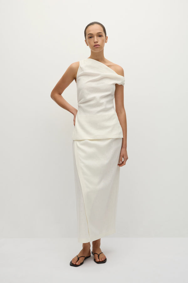 faithfull the brand Suis Top White