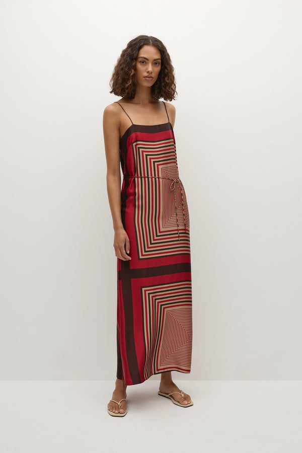 Faithfull The Brand Svea Maxi Dress Ylva Print