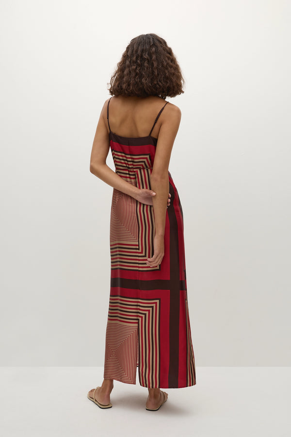 Faithfull The Brand Svea Maxi Dress Ylva Print