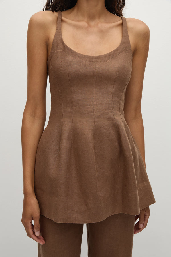 Faithfull The Brand Syna Top Clay