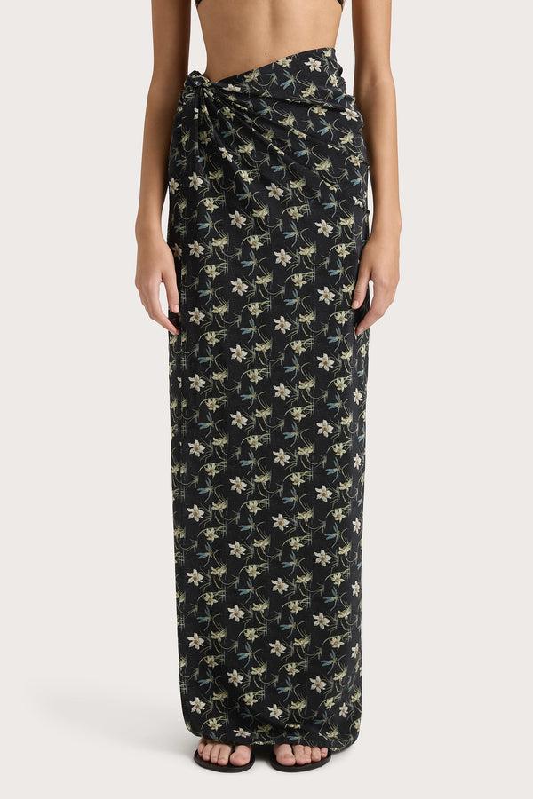 Faithfull The Brand Tayga Pareo Daffodil Print